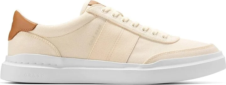 Cole Haan Grandpro Rally Canvas II Men's Lace-up Boots Ivory/Natural Tan/Optic White : 12 D - Medium, Leather/Suede - Image 7
