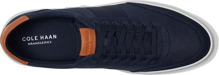 Cole Haan Grandpro Rally Canvas II Men's Lace-up Boots Navy Blazer/Natural Tan/Optic White : 9 D - Medium, Leather/Suede - Image 2