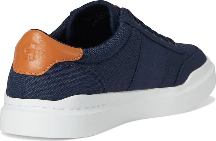 Cole Haan Grandpro Rally Canvas II Men's Lace-up Boots Navy Blazer/Natural Tan/Optic White : 9 D - Medium, Leather/Suede - Image 4