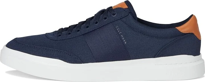 Cole Haan Grandpro Rally Canvas II Men's Lace-up Boots Navy Blazer/Natural Tan/Optic White : 9 D - Medium, Leather/Suede - Image 6