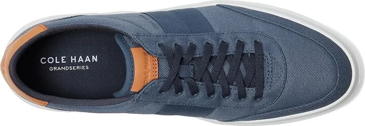 Cole Haan Grandpro Rally Canvas II Men's Lace-up Boots Vintage Indigo/Natural Tan : 7 D - Medium, Leather/Suede - Image 2