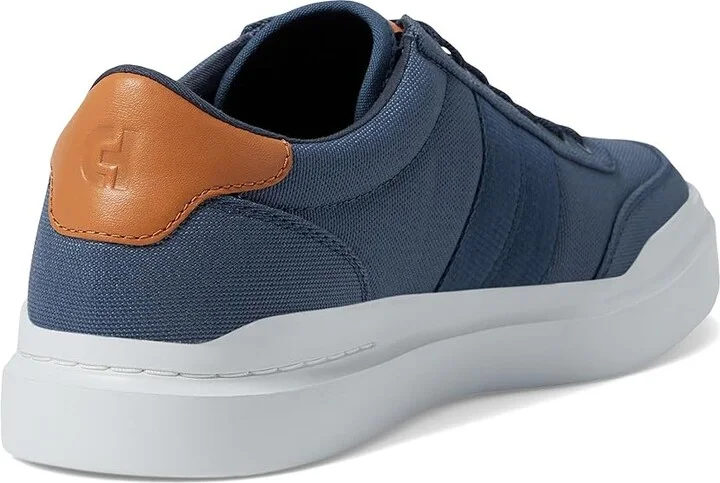 Cole Haan Grandpro Rally Canvas II Men's Lace-up Boots Vintage Indigo/Natural Tan : 7 D - Medium, Leather/Suede - Image 4