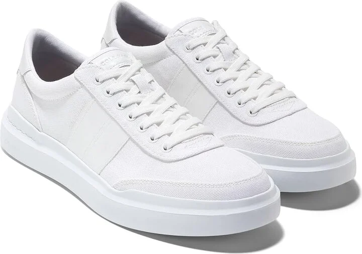 Cole Haan Grandpro Rally Canvas II Men's Lace-up Boots White/White : 9.5 D - Medium, Leather/Suede