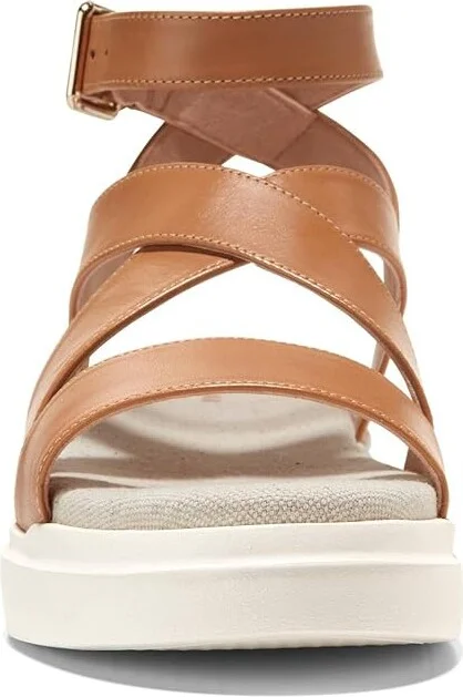 Cole Haan Grandpro Rally Castine Sandals Women's Sandals Pecan/Ivory : 8.5 B - Medium, Leather/Rubber - Image 5