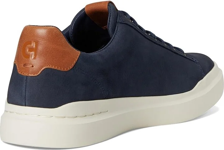 Cole Haan Grandpro Rally Ltt Sneaker Men's Lace-up Boots Navy Blazer Nubuck/British Tan/Ivory : 9.5 D - Medium, Synthetic - Image 4