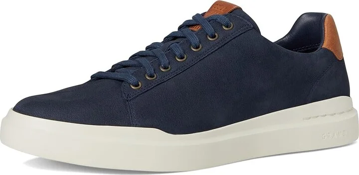Cole Haan Grandpro Rally Ltt Sneaker Men's Lace-up Boots Navy Blazer Nubuck/British Tan/Ivory : 9.5 D - Medium, Synthetic - Image 5