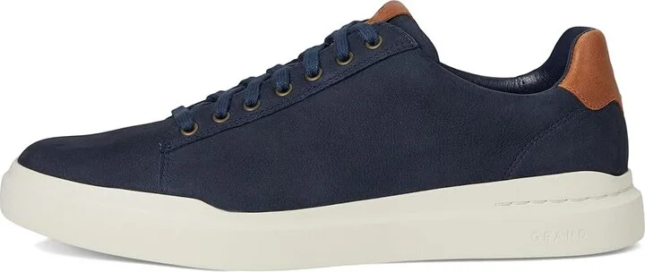 Cole Haan Grandpro Rally Ltt Sneaker Men's Lace-up Boots Navy Blazer Nubuck/British Tan/Ivory : 9.5 D - Medium, Synthetic - Image 6
