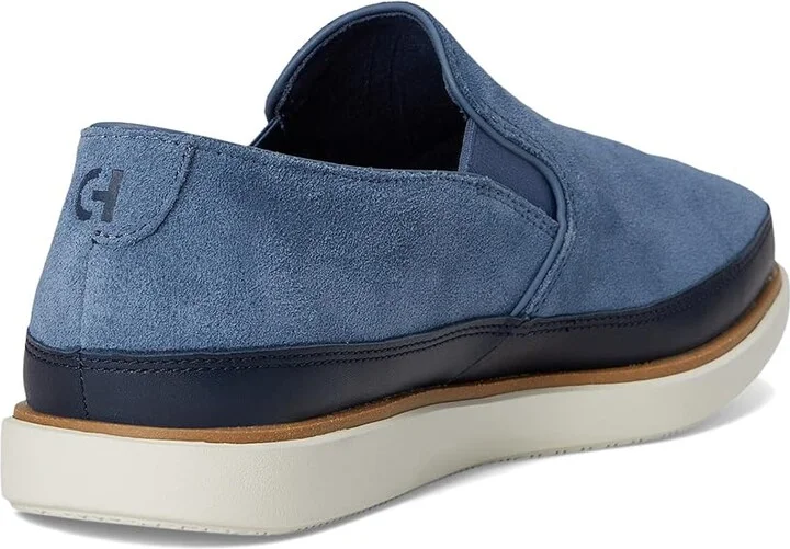 Cole Haan Grandpro Strawspoint Twin Gore Men's Lace-up Boots China Blue/Navy Blazer/Ivory : 11 D - Medium, Leather - Image 4