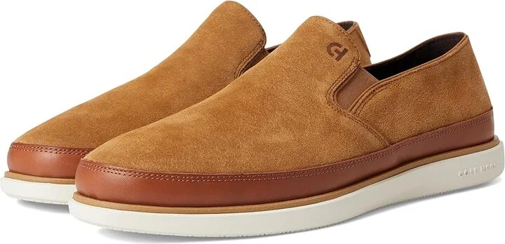 Cole Haan Grandpro Strawspoint Twin Gore Men's Lace-up Boots Golden Toffee/Dark Sequoia/Ivory : 10 D - Medium, Leather