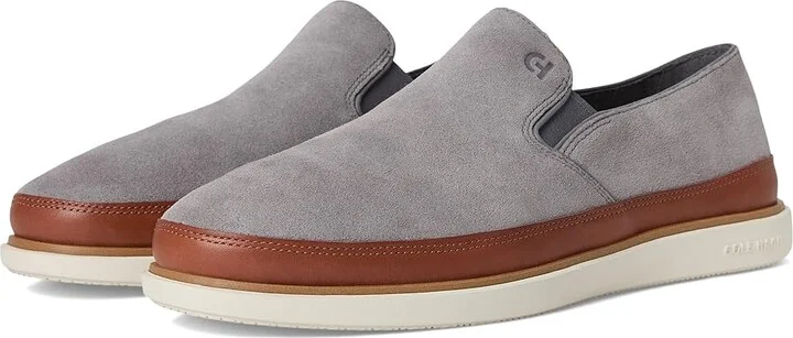 Cole Haan Grandpro Strawspoint Twin Gore Men's Lace-up Boots Quiet Shade/Dark Sequoia/Ivory : 9 D - Medium, Leather