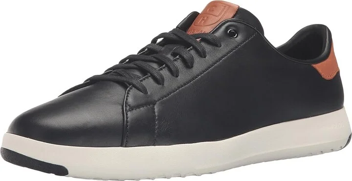 Cole Haan Grandpro Tennis Sneaker Men's Shoes Black/British Tan : 10 D - Medium, Leather - Image 2