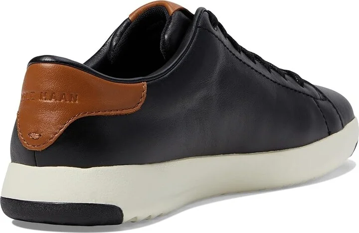 Cole Haan Grandpro Tennis Sneaker Men's Shoes Black/British Tan : 10 D - Medium, Leather - Image 5