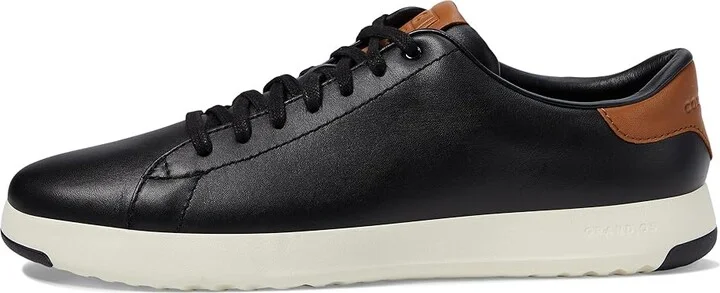 Cole Haan Grandpro Tennis Sneaker Men's Shoes Black/British Tan : 10 D - Medium, Leather - Image 7