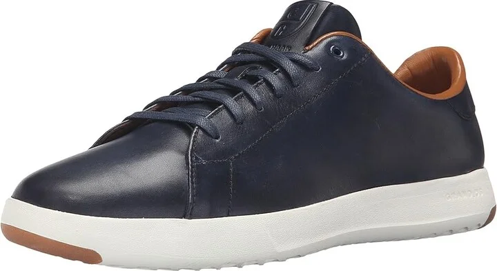 Cole Haan Grandpro Tennis Sneaker Men's Shoes Blazer Blue : 10 D - Medium, Leather - Image 2