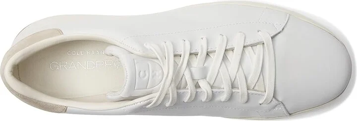 Cole Haan Grandpro Tennis Sneaker Men's Shoes White : 14 D - Medium, Leather - Image 3