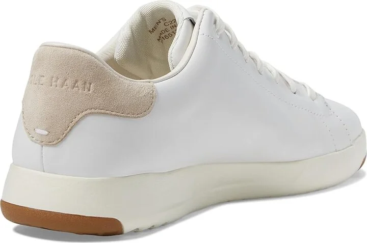 Cole Haan Grandpro Tennis Sneaker Men's Shoes White : 14 D - Medium, Leather - Image 5