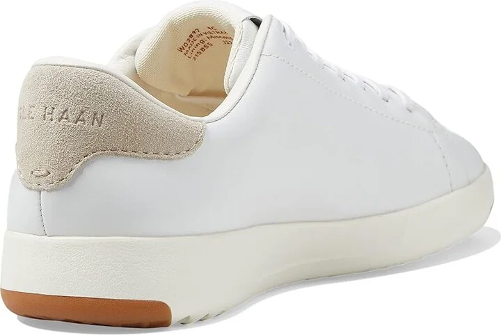 Cole Haan Grandpro Tennis Women's Lace up casual Shoes Optic White/Optic White : 10.5 B - Medium, Leather - Image 4