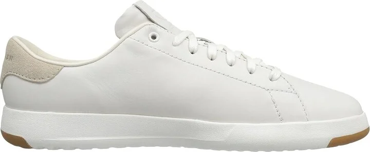 Cole Haan Grandpro Tennis Women's Lace up casual Shoes Optic White/Optic White : 10.5 B - Medium, Leather - Image 7