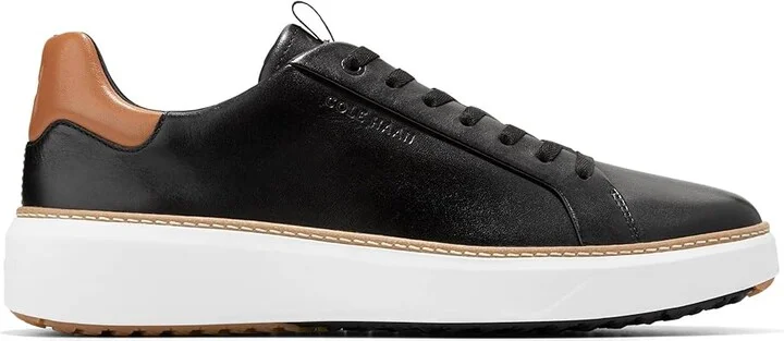 Cole Haan Grandpro Topspin Golf Men's Lace-up Boots Black/Pecan/Optic White : 11 D - Medium, Leather - Image 7