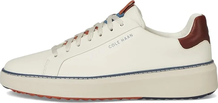 Cole Haan Grandpro Topspin Golf Men's Lace-up Boots Ivory/Auburn/Ancient Scroll : 13 W - Wide, Leather - Image 6