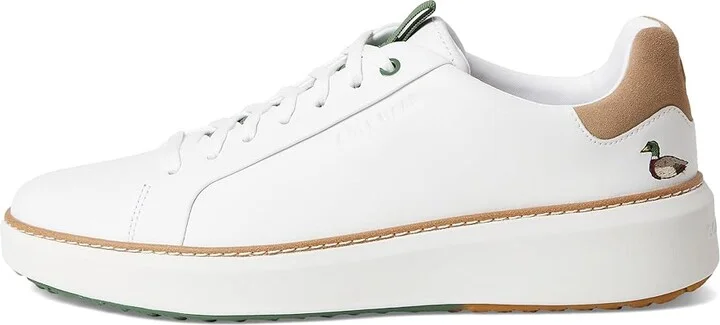 Cole Haan Grandpro Topspin Golf Men's Lace-up Boots Optic White : 7 D - Medium, Leather - Image 6