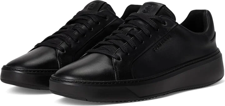Cole Haan Grandpro Topspin Sneaker Men's Shoes Black Leather/Black : 10 D - Medium