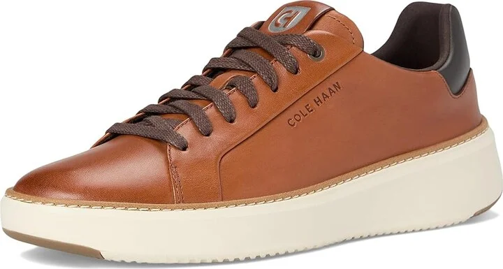Cole Haan Grandpro Topspin Sneaker Men's Shoes British Tan : 14 W - Wide, Leather - Image 5