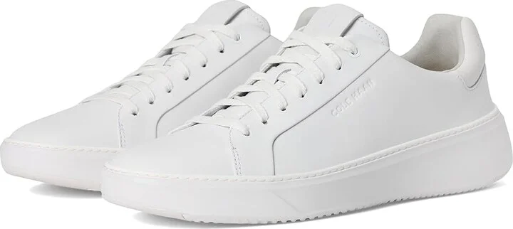 Cole Haan Grandpro Topspin Sneaker Men's Shoes Optic White/Optic White : 14 D - Medium, Leather
