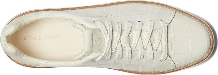 Cole Haan Grandpro Topspin Sneaker Women's Shoes Ivory Croc Print : 9.5 B - Medium, Textile/Leather - Image 2