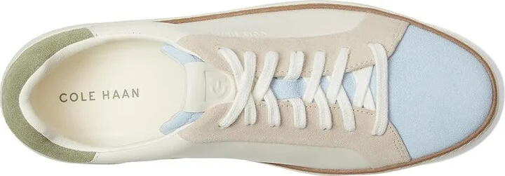 Cole Haan Grandpro Topspin Sneaker Women's Shoes Ivory/Skyway : 6 B - Medium, Textile/Leather - Image 2