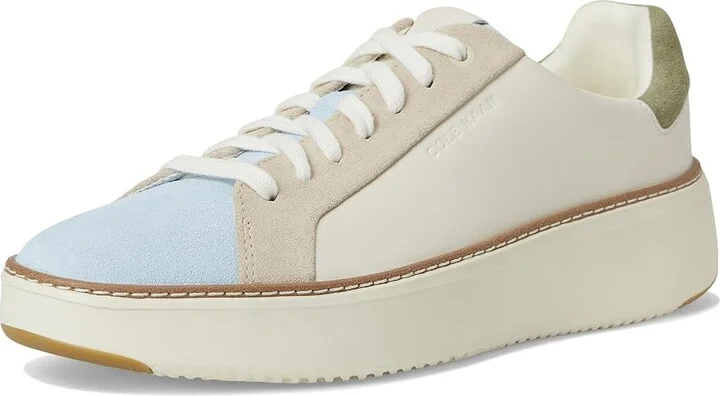 Cole Haan Grandpro Topspin Sneaker Women's Shoes Ivory/Skyway : 6 B - Medium, Textile/Leather - Image 5