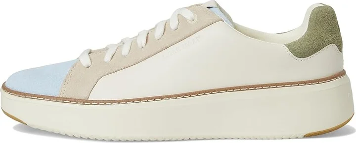 Cole Haan Grandpro Topspin Sneaker Women's Shoes Ivory/Skyway : 6 B - Medium, Textile/Leather - Image 6