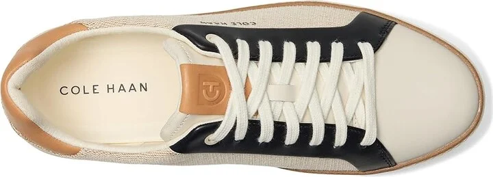 Cole Haan Grandpro Topspin Sneaker Women's Shoes Natural Canvans : 6.5 B - Medium, Textile/Leather - Image 2