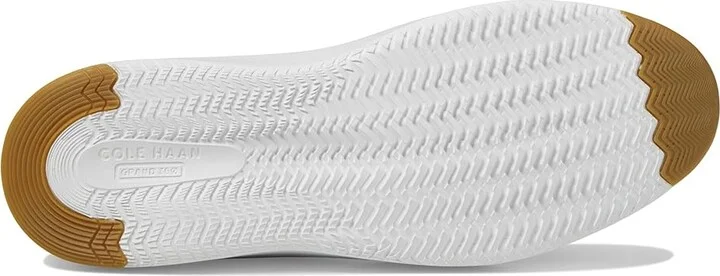 Cole Haan Grandpro Topspin Sneaker Women's Shoes Silver Genevieve Weave/Optic White : 7.5 B - Medium, Textile/Leather - Image 3