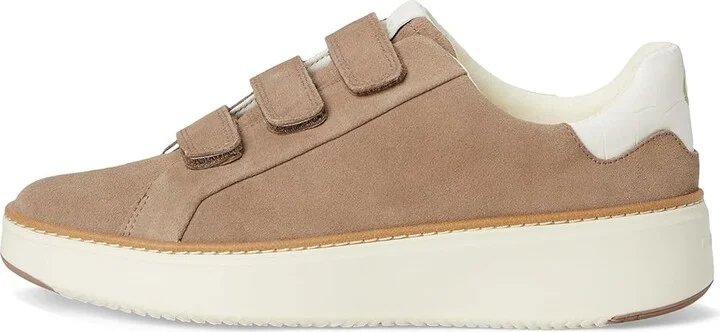 Cole Haan Grandpro Topspin Triple Strap Sneakers Women's Shoes Irsh Coff Sued/Ivory : 10 B - Medium, Leather - Image 6