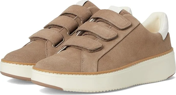 Cole Haan Grandpro Topspin Triple Strap Sneakers Women's Shoes Irsh Coff Sued/Ivory : 10 B - Medium, Leather