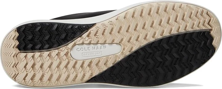 Cole Haan GrandPro Topspin Waterproof Golf Shoes Women's Shoes Black/Whitecap Gray/Optic White : 10 C - Wide, Leather/Rubber - Image 3