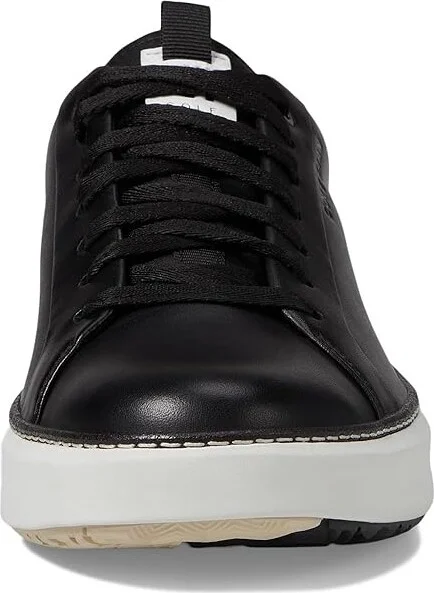 Cole Haan GrandPro Topspin Waterproof Golf Shoes Women's Shoes Black/Whitecap Gray/Optic White : 10 C - Wide, Leather/Rubber - Image 5
