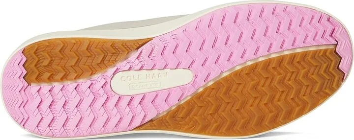 Cole Haan GrandPro Topspin Waterproof Golf Shoes Women's Shoes Light Sesame Nubuck : 8.5 B - Medium, Leather/Rubber - Image 3