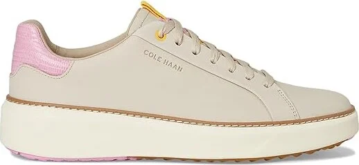 Cole Haan GrandPro Topspin Waterproof Golf Shoes Women's Shoes Light Sesame Nubuck : 8.5 B - Medium, Leather/Rubber - Image 7