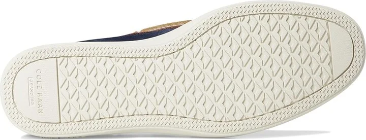 Cole Haan Grandpro Windward Boat Shoe Men's Lace-up Boots Dark Sequoia/Navy Blazer/Ivory : 10 D - Medium, Suede - Image 3