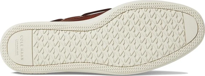 Cole Haan Grandpro Winward Boat Shoe Men's Lace-up Boots British Tan/Madeira/Ivory : 10.5 D - Medium, Leather/Suede - Image 3