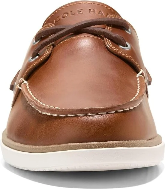 Cole Haan Grandpro Winward Boat Shoe Men's Lace-up Boots British Tan/Madeira/Ivory : 10.5 D - Medium, Leather/Suede - Image 7