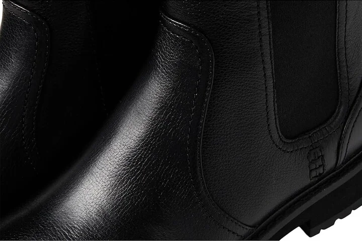 Cole Haan Greenwich Chelsea Waterproof Women's Boots Black Leather Waterproof : 11 B - Medium, Leather/Rubber - Image 5