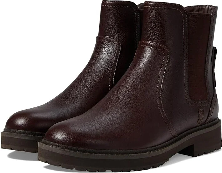 Cole Haan Greenwich Chelsea Waterproof Women's Boots Madeira Waterproof Leather : 10 B - Medium, Leather/Rubber