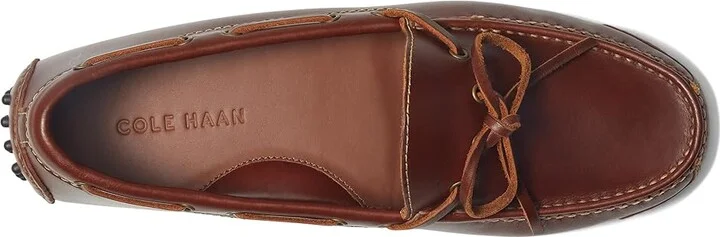 Cole Haan Gunnison Men's Slip on Shoes Brown : 7.5 D - Medium, Leather - Image 3