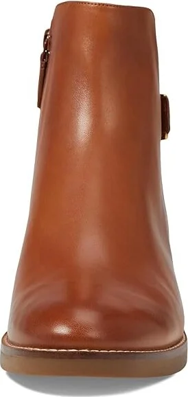 Cole Haan Hampshire Buckle Bootie Women's Boots British Tan Leather : 5.5 C - Wide - Image 2