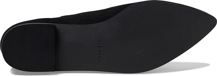 Cole Haan Hara Bootie Women's Shoes Black Suede : 5 C - Wide, Suede/Leather - Image 3