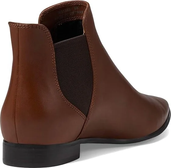 Cole Haan Hara Bootie Women's Shoes Dark Cuoio Leather : 5.5 B - Medium, Suede/Leather - Image 4