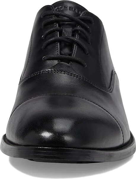 Cole Haan Hawthorne Cap Toe Oxford Men's Lace Up Wing Tip Shoes Black : 9.5 D - Medium, Leather - Image 5